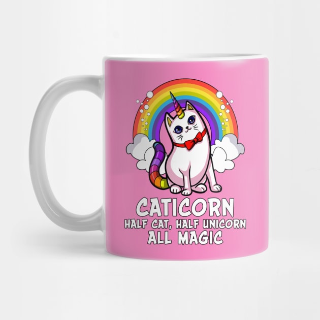 Caticorn Cat Unicorn by underheaven